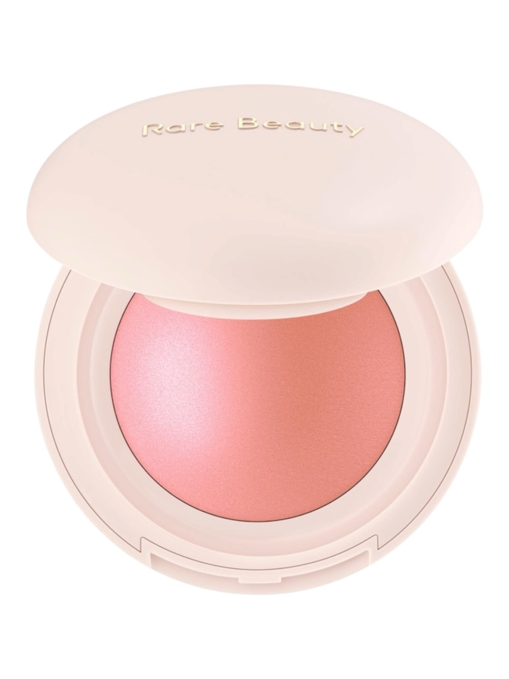Rare Beauty Soft Pinch Luminous Powder Blush Cheer Light Warm Pink Selena Gome